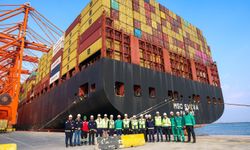 Mega gemilerin yeni rotası Mersin Limanı oldu