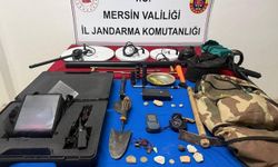 Mersin’de kaçak kazı operasyonu: 3 şüpheli yakalandı