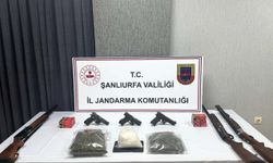 Şanlıurfa’da uyuşturucu ve silah operasyonu