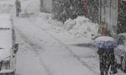 Siirt'te beklenen kar yağışı başladı