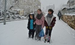 Siirt’te yoğun kar yağışı nedeniyle eğitime 1 gün ara verildi