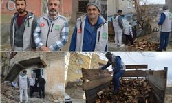 Siirt’te yürek burkan manzara: Isınacak odunu olmayan ailelere yardım çağrısı