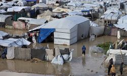 Soğuk ve yağmur Gazze'de felaketi büyütüyor