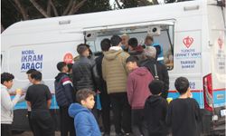 TDV Tarsus Şubesi’nden öğrencilere çorba ikramı
