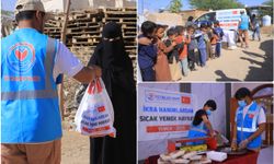 Yetimler Vakfı Yemen'de ihtiyaç sahiplerine sıcak aş dağıttı