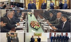 YÖK Başkanı Özvar, Tacikistan Eğitim ve Bilim Bakanı Saidzoda ile görüştü