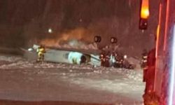 ABD’de 8 kişinin bulunduğu özel jet düştü