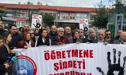 Adana'da öğretmene yönelik şiddet dolayısıyla eğitimciler bir araya geldi