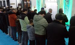 Ağrı Merkez Camiinde sabah namazı buluşması gerçekleştirildi