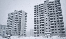 Aşırı soğuklar inşaat sektörünü durdurdu