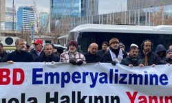 ASTP’den ABD Büyükelçiliği önünde Venezuela protestosu