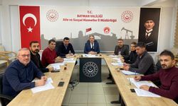 Bağımlılıkla Mücadele Batman Modeli'nde ilk koordinasyon toplantısı yapıldı