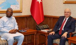 Bakan Güler, Gana’nın Ankara Büyükelçisi Nasiru-Deen’i kabul etti