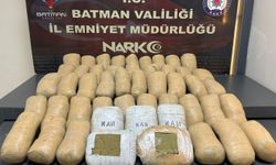 Batman'da 51 kilo esrar ele geçirildi