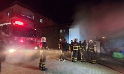 Batman'da bir zincir marketin deposunda yangın