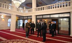 Batman'da İpragaz Camii dualarla yeniden ibadete açıldı