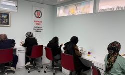 Batman'da kadınlara yönelik el sanatları kursları devam ediyor