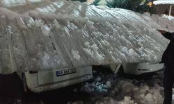 Batman’da kar nedeniyle garaj çöktü: Çok sayıda araç hasar aldı