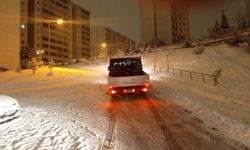 Battalgazi'de kar seferberliği