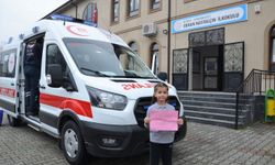 Bursa’da minik öğrencinin ambulans hayali gerçeğe dönüştü