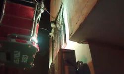 Cizre’de ayağı demir korkuluklara sıkışan kedi için itfaiye seferber oldu