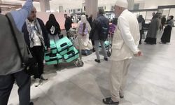Gaziantepli umreciler havaalanının işleyişinden dert yandı