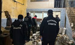 Gaziantep'te bin 300 kilogram sakatat imha edildi