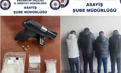 Gaziantep'te hapis cezası bulunan 2 kişi yakalandı