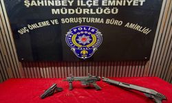 Gaziantep’te silah ve mühimmat ele geçirildi