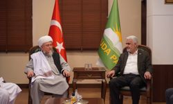 HÜDA PAR Genel Başkanı Yapıcıoğlu, Afganistan Büyükelçisi'ni ağırladı