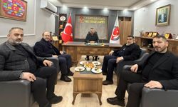 HÜDA PAR heyetinden medya kuruluşlarına ziyaret