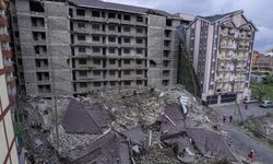 Kenya'da yapım aşamasındaki 16 katlı bir bina çöktü: Kayıplar var