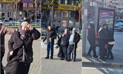 Lodos Bursalıların hafta sonu planını alt üst etti: Vatandaşlar birbirlerine tutunarak ilerlemeye çalıştı