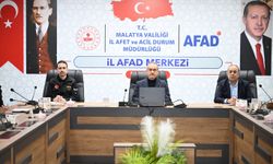 Malatya'da Afet Koordinasyon Toplantısı gerçekleştirildi
