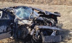 Malatya'da otomobil şarampole yuvarlandı: 1 ölü 2 ağır yaralı