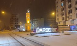 Mardin'de kar yağışı etkisini sürdürüyor