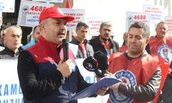 Mersin Eğitim Bir-Sen İl Başkanı Yıldız : Ücrette dengesizlik, gelirde adaletsizlik bitsin