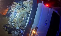 Mersin'de minibüs uçuruma yuvarlandı: 14 yaralı