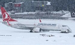 Olumsuz hava koşulları nedeniyle THY 54 seferini iptal etti