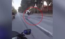 Polisin üzerine motosiklet süren 2 kişi tutuklandı