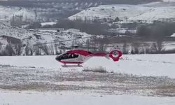 Rahatsızlanan avcı ambulans helikopter ile kaldırıldığı hastanede hayatını kaybetti