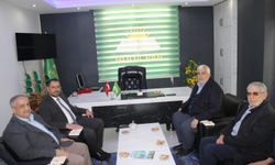 Saadet Partisi’nden HÜDA PAR Mersin İl Başkanlığı’na hayırlı olsun ziyareti