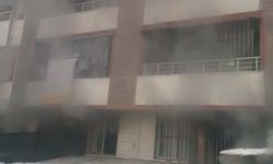 Şanlıurfa’da apartman yangını: Maddi hasar oluştu