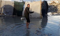 Soğuk ve fırtına Gazze'de felaketi derinleştiriyor