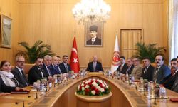TBMM Başkanı Kurtulmuş, Ezidi heyetini kabul etti