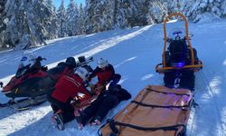 Uludağ'da mahsur kalan vatandaşlar kurtarıldı