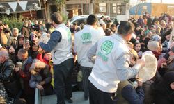 Umut Kervanı, Suriye'de savaş mağdurlarına yardım ulaştırdı