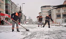 Yeşilyurt Belediye Başkanı Geçit: Karla mücadele çalışmalarımızı sürdürüyoruz