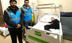 Yetimler Vakfı’ndan Muhammed Eyüp Ari’ye destek ziyareti