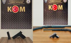 Afyonkarahisar’da silah operasyonu: 2 şüpheli hakkında işlem başlatıldı